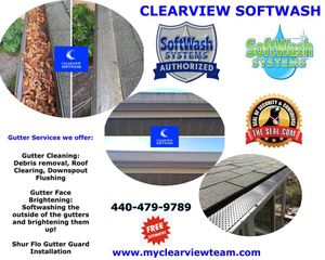 Image post by @clearviewsoftwash.oh on Facebook