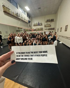 Image post by @varsitycudettes on Instagram