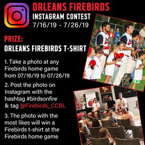 Image post by @orleansfirebirds on Instagram