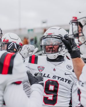 Image post by @ballstatefb on Instagram