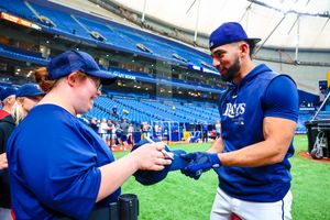 Image post by @RaysBaseball on Twitter/X