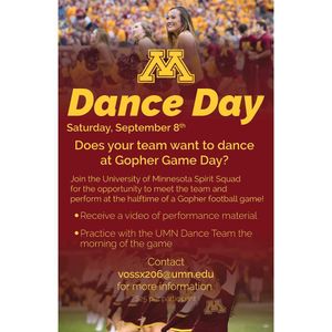 Image post by @uofmdanceteam on Instagram