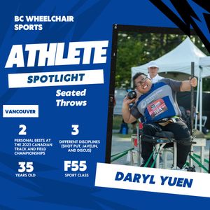 Image post by @bcwheelchairsports on Instagram