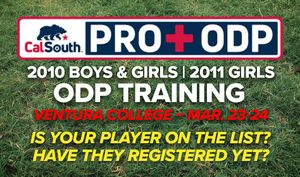 Image post by @calsouthsoccer on Instagram