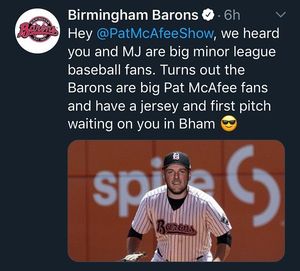 Image post by @birminghamsports on Instagram