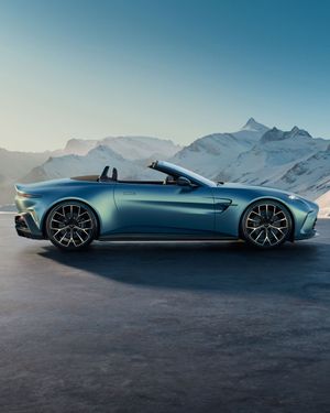 Image post by @astonmartin on Twitter/X