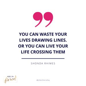 Image post by @sheisfiercehq on Instagram