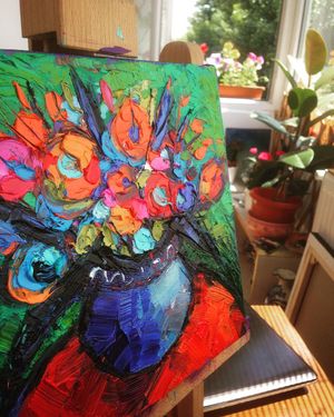 Image post by @monaedulescoart on Instagram