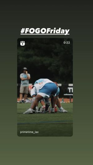 Video post by @PrimeTimeLacrosse on Facebook