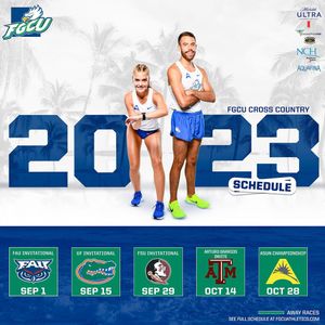 Image post by @fgcu_xc on Instagram