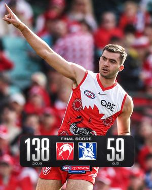 Image post by @AFL on Twitter/X