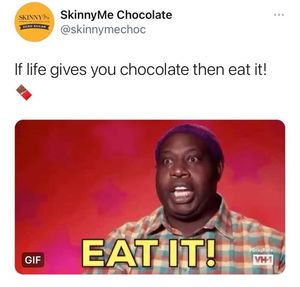 Image post by @skinnymechocolates on Instagram