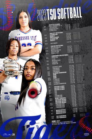 Image post by @TNStateSoftball on Twitter/X