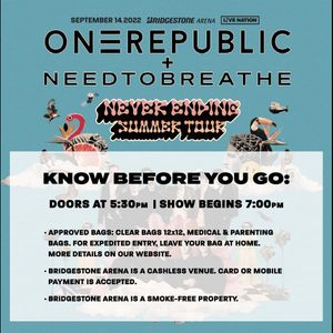Image post by @bridgestonearenaofficial on Instagram