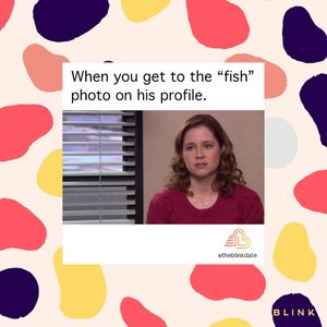 Image post by @theblinkdate on Instagram