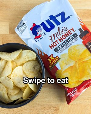 Image post by @utzsnacks on Instagram