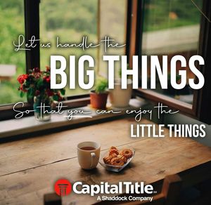 Image post by @capitaltitlelakeway on Instagram