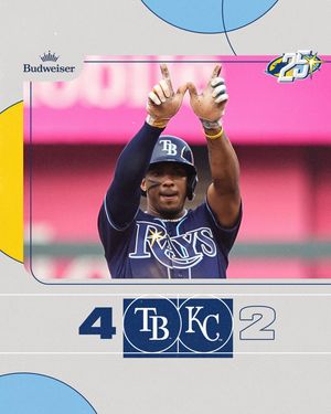 Image post by @raysbaseball on Instagram