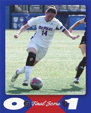 Image post by @DePaulWSOC on Twitter/X