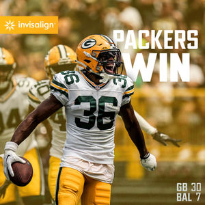 Image post by @packers on Twitter/X