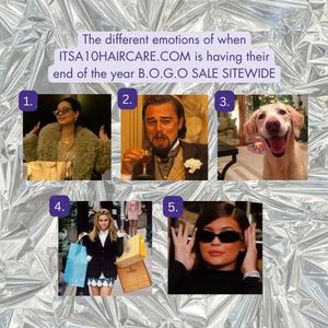 Image post by @itsa10haircare on Instagram