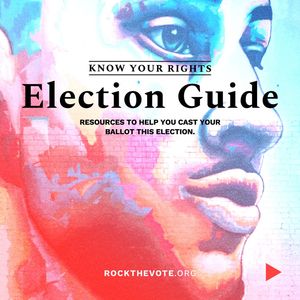 Image post by @rockthevote on Instagram