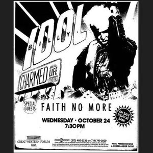 Image post by @billyidol on Instagram