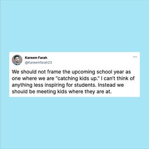 Image post by @edutopia on Instagram