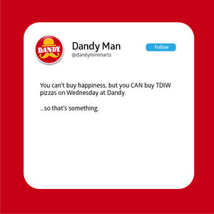 Image post by @dandyminimarts on Facebook