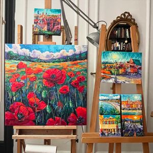 Image post by @monaedulescoart on Instagram