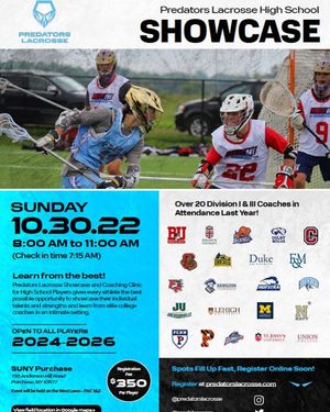 Image post by @predatorslacrosse on Instagram