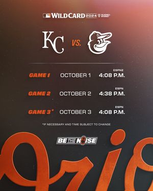 Image post by @Orioles on Twitter/X