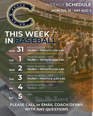 Image post by @chscoltsbaseball on Instagram