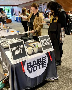 Image post by @babevote on Instagram