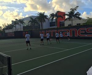 Image post by @canesmenstennis on Instagram