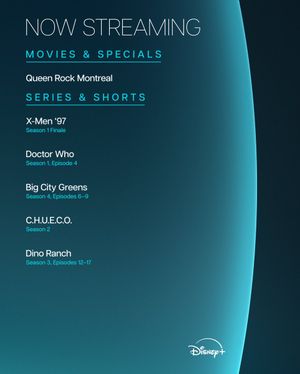 Image post by @DisneyPlus on Twitter/X