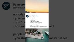 Video post by @semesteratseachannel on YouTube