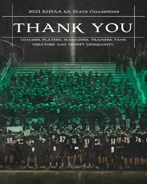 Image post by @trinityrocksfootball on Instagram