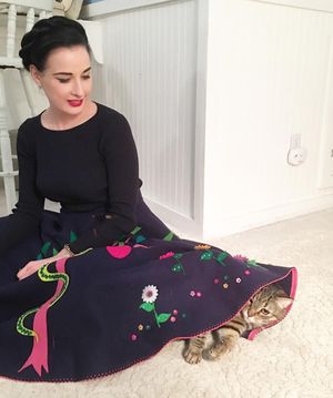 Image post by @ditavonteese on Instagram
