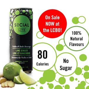 Image post by @sociallitevodka on Instagram