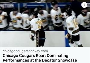 Image post by @chicagocougarshockey on Instagram