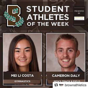 Image post by @brownu_gym on Instagram