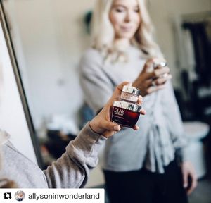 Image post by @olay on Instagram