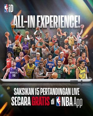 Image post by @nbaindonesia on Instagram