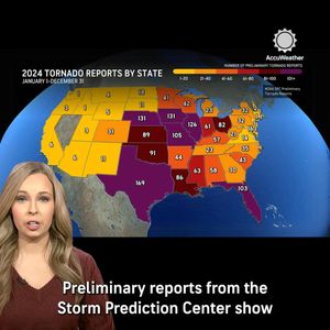 Image post by @AccuWeather on Facebook