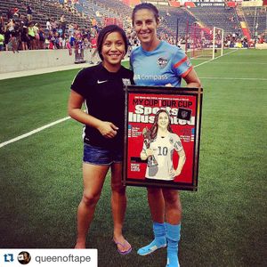 Image post by @carlilloyd on Instagram