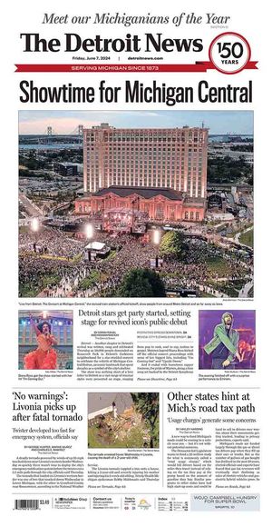 Image post by @detroitnews on Twitter/X