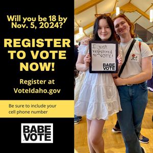 Image post by @babevote on Instagram