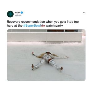Image post by @fitbit on Instagram