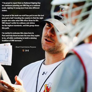 Image post by @vmi_lacrosse on Instagram